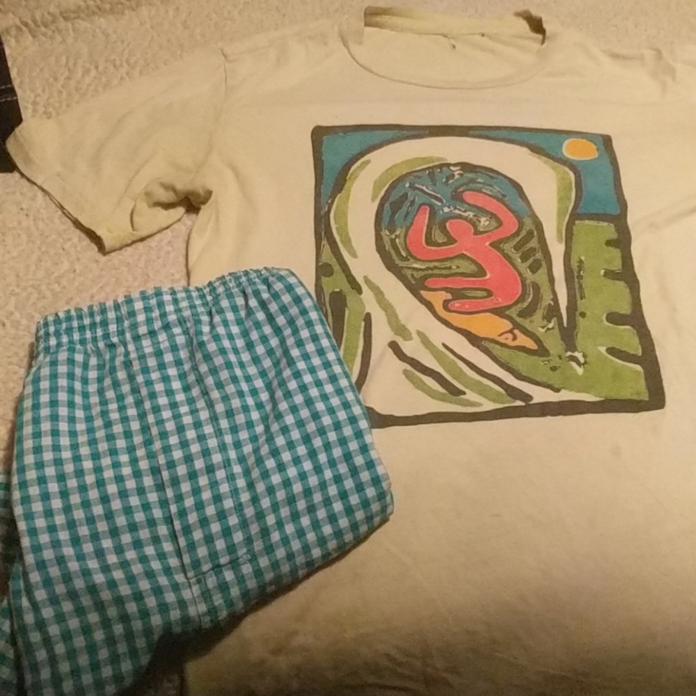 Tee shirt and men boxer    van life  cloths